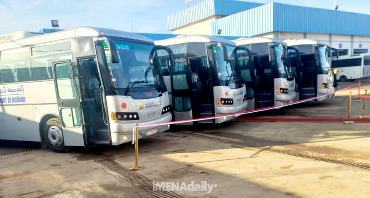 Jendouba Transport Company Boosts Fleet with Four New Buses in Tunisia