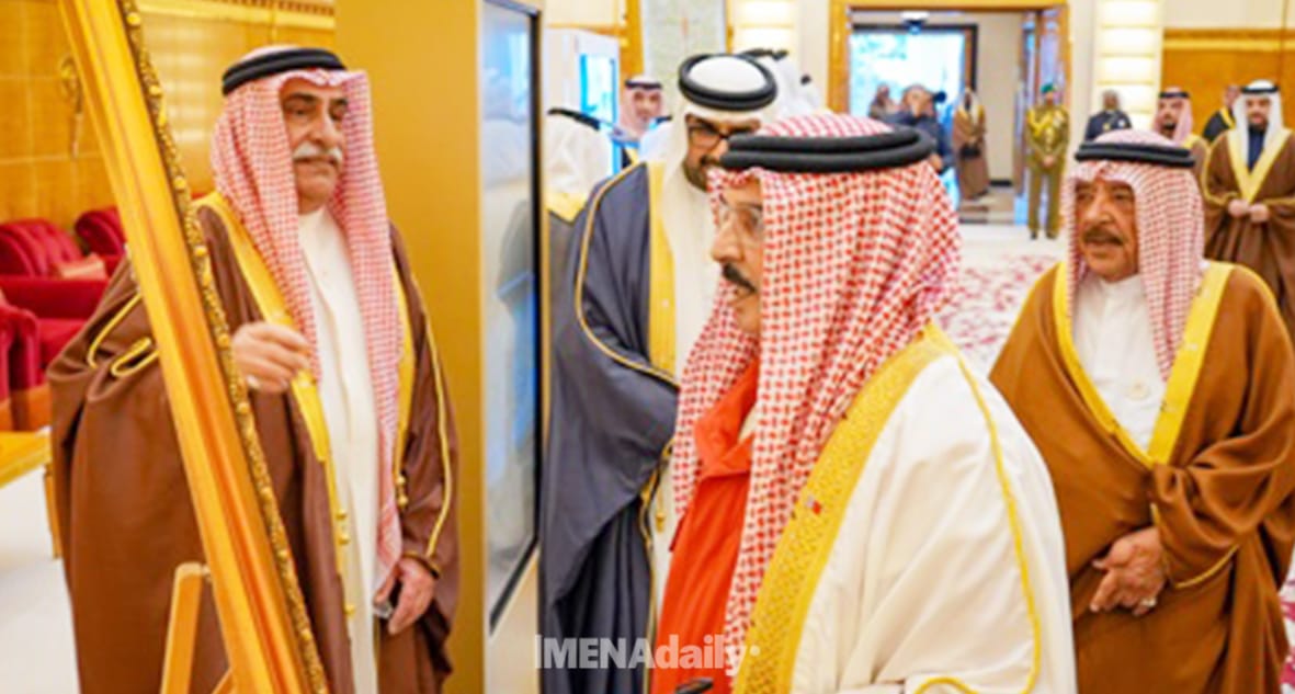 His Majesty King Hamad Receives HRH Shaikh Salman bin Khalid at Al Sakhir Palace