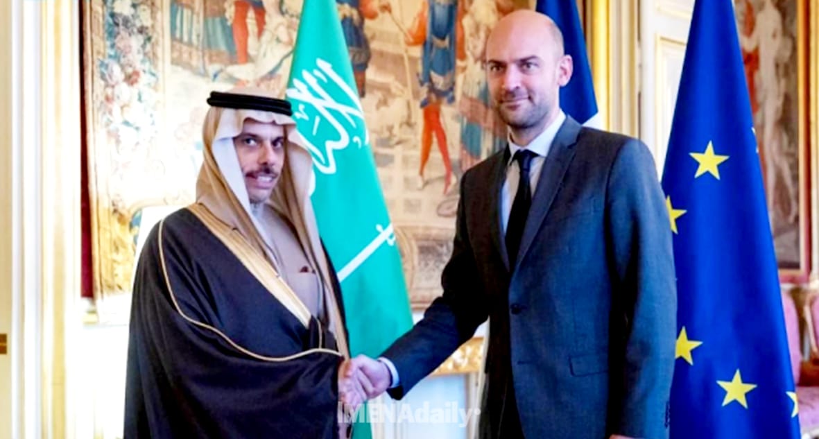 Saudi Arabia and France Forge Stronger Ties: FMs Discuss Regional Security and Cooperation