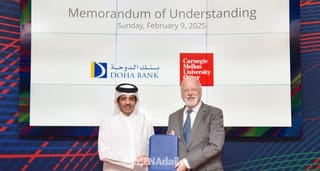 Doha Bank and CMU-Q Collaborate to Foster Education, Research, and Community Development in Qatar