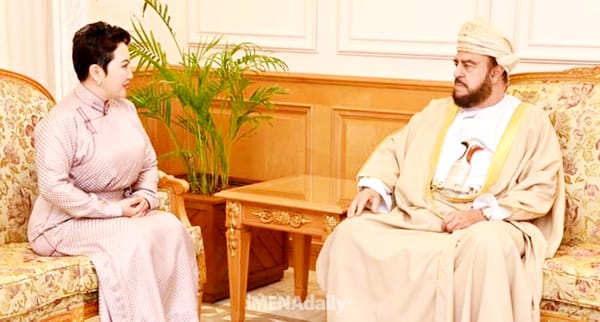 HH Sayyid Asa'ad Hosts Mongolian Foreign Minister in Muscat to Strengthen Bilateral Ties