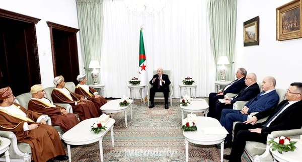 HM Sultan Haitham's Greetings to Algerian President Conveyed by OIA Chairman